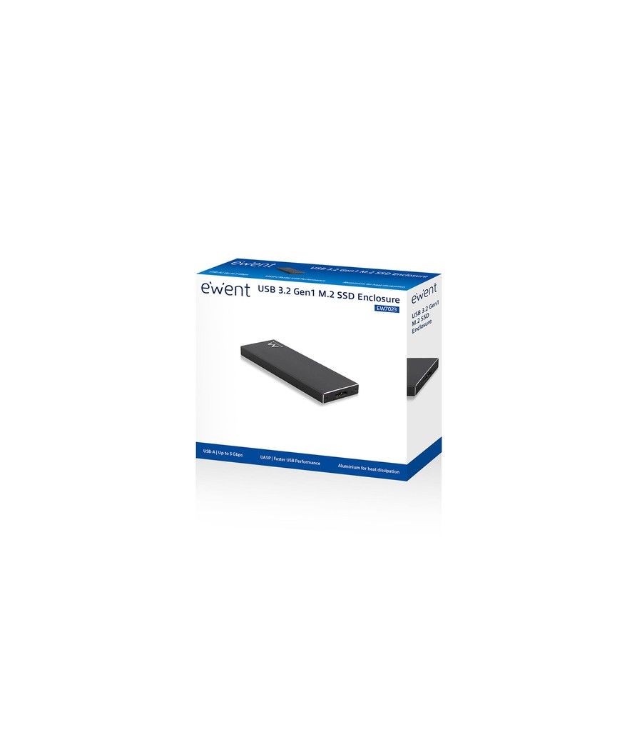 Ewent EW7023 Caja externa SSD M2 USB 3.1 Aluminio - Imagen 4