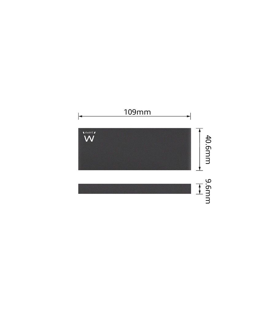 Ewent EW7023 Caja externa SSD M2 USB 3.1 Aluminio - Imagen 5
