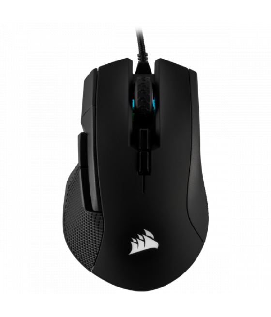 Corsair ironclaw rgb ratón mano derecha usb tipo a 18000 dpi