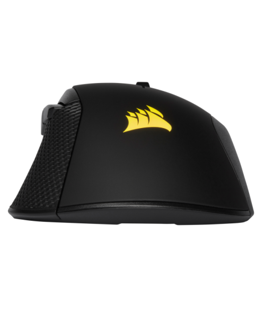 Corsair ironclaw rgb ratón mano derecha usb tipo a 18000 dpi