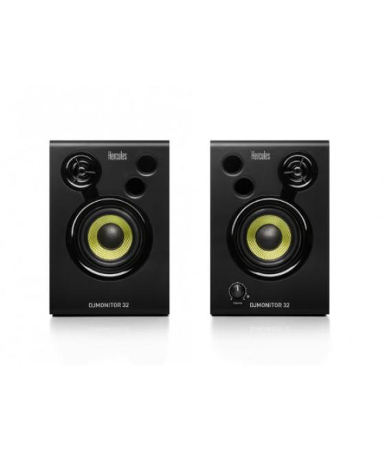 Hercules djmonitor 32 negro alámbrico 30 w