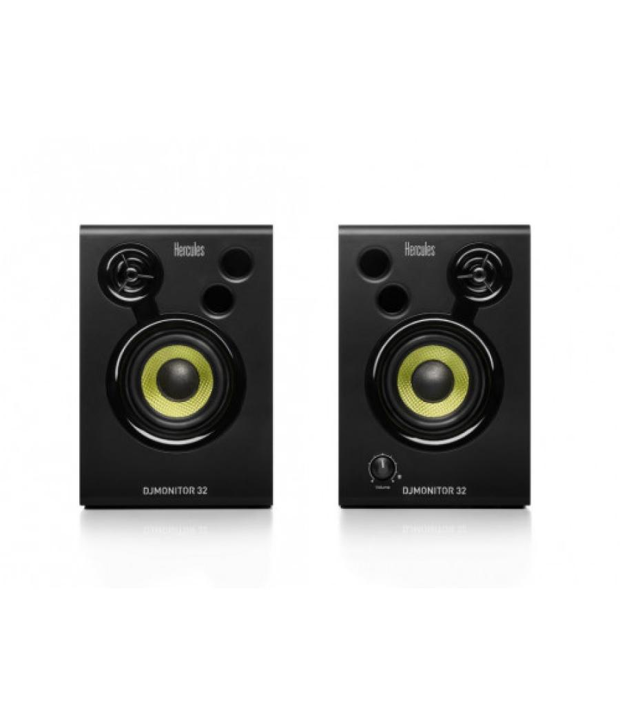 Hercules djmonitor 32 negro alámbrico 30 w