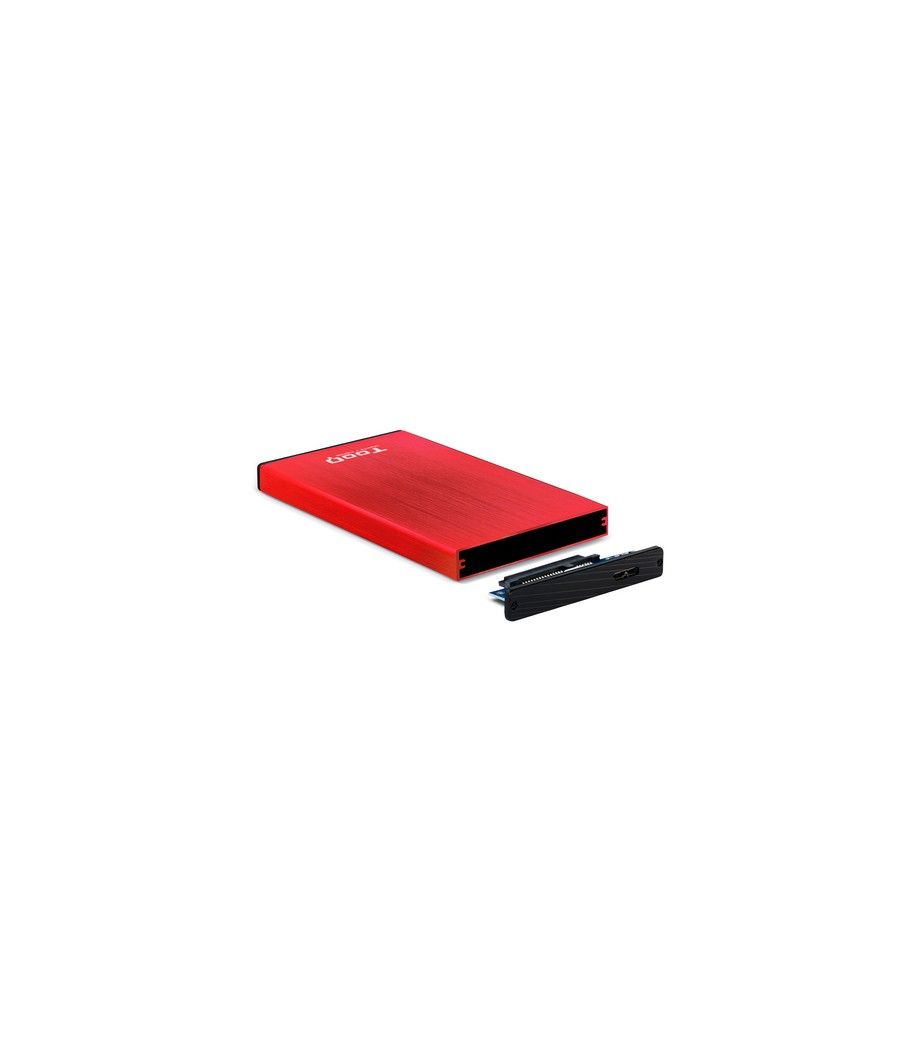 Tooq TQE-2527R Caja HDD 2.5" USB 3.1 Gen1/USB 3.0 - Imagen 3