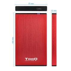 Tooq TQE-2527R Caja HDD 2.5" USB 3.1 Gen1/USB 3.0 - Imagen 4