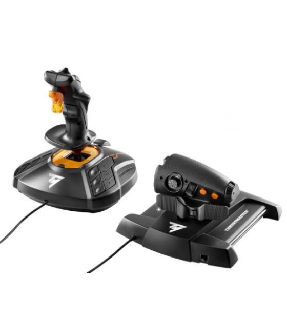 Thrustmaster t-16000m fcs hotas negro, naranja usb palanca de mando analógico/digital mac, pc