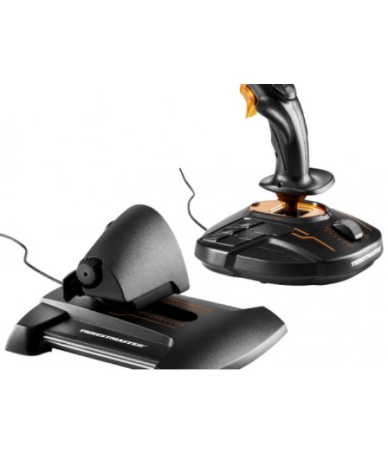 Thrustmaster t-16000m fcs hotas negro, naranja usb palanca de mando analógico/digital mac, pc