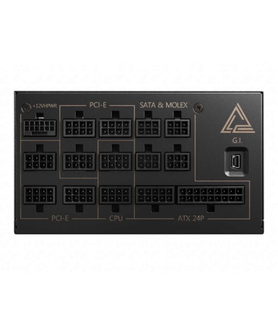 Msi meg ai1300p pcie5 unidad de fuente de alimentación 1300 w 24-pin atx atx negro