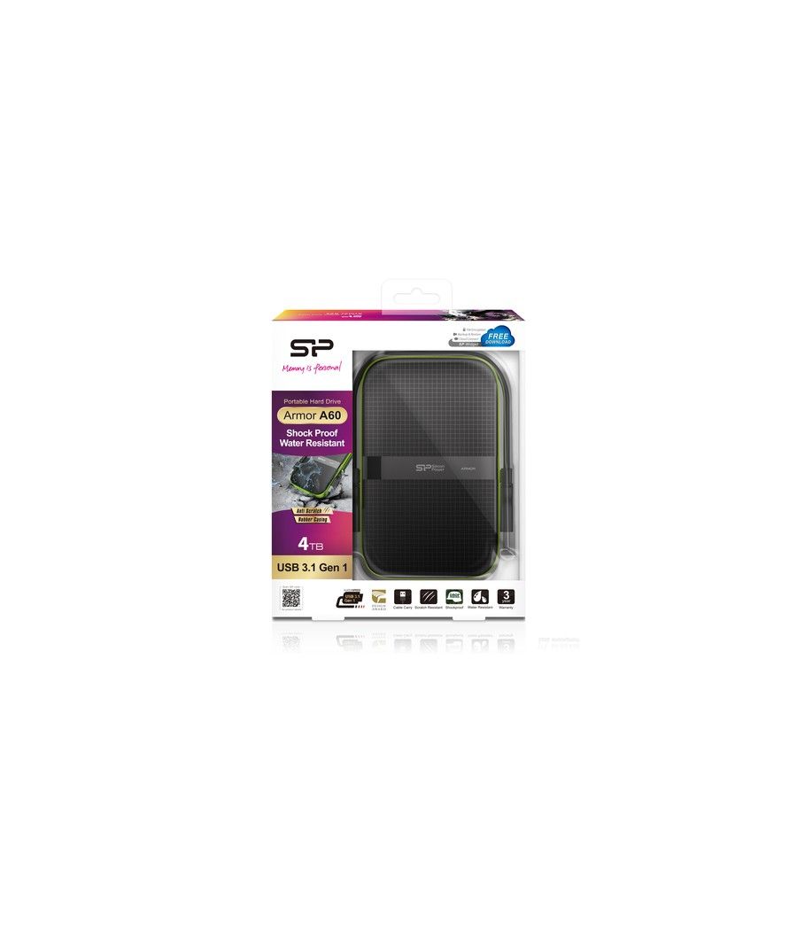 SP HD A60 4TB 2.5" USB Resistente golpes/agua - Imagen 6