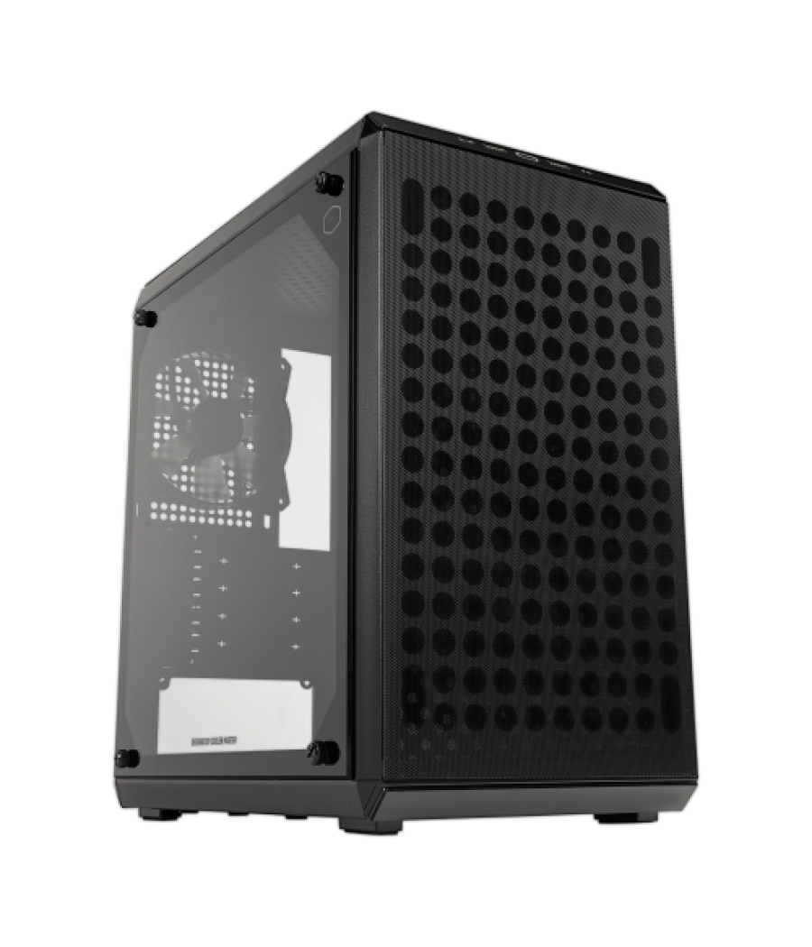 Cooler master q300l v2 mini tower negro, transparente