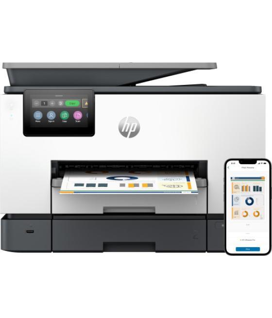 Hp officejet pro impresora multifunción 9130b, color, impresora para pequeñas y medianas empresas, imprima, copie, escanee y env