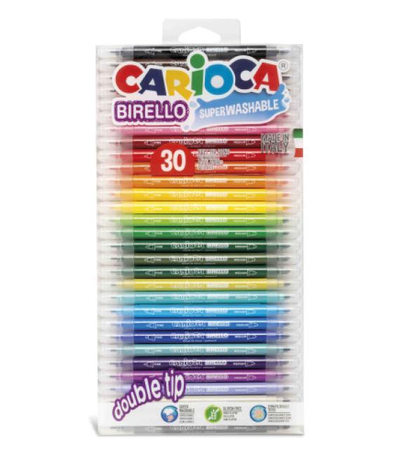 Carioca birello rotulador fino/medio multicolor 30 pieza(s)