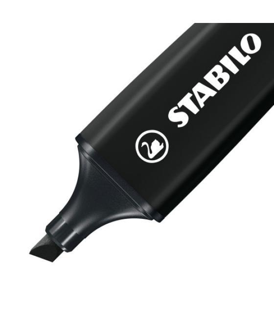 Stabilo boss original marcador 1 pieza(s) punta de cincel negro