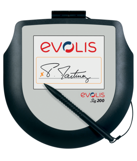 Tableta digitalizadora de firma electronica sig200 evolis st-ce1075-2-uevl