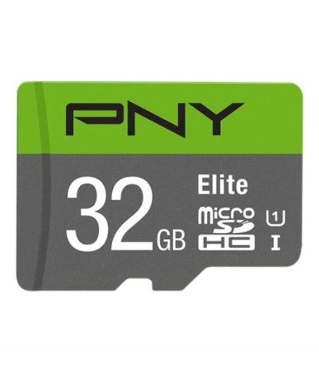 PNY MicroSD 32GB Elite / Clase 10 / Lectura 100 Mb/s + adaptador SD - Imagen 1