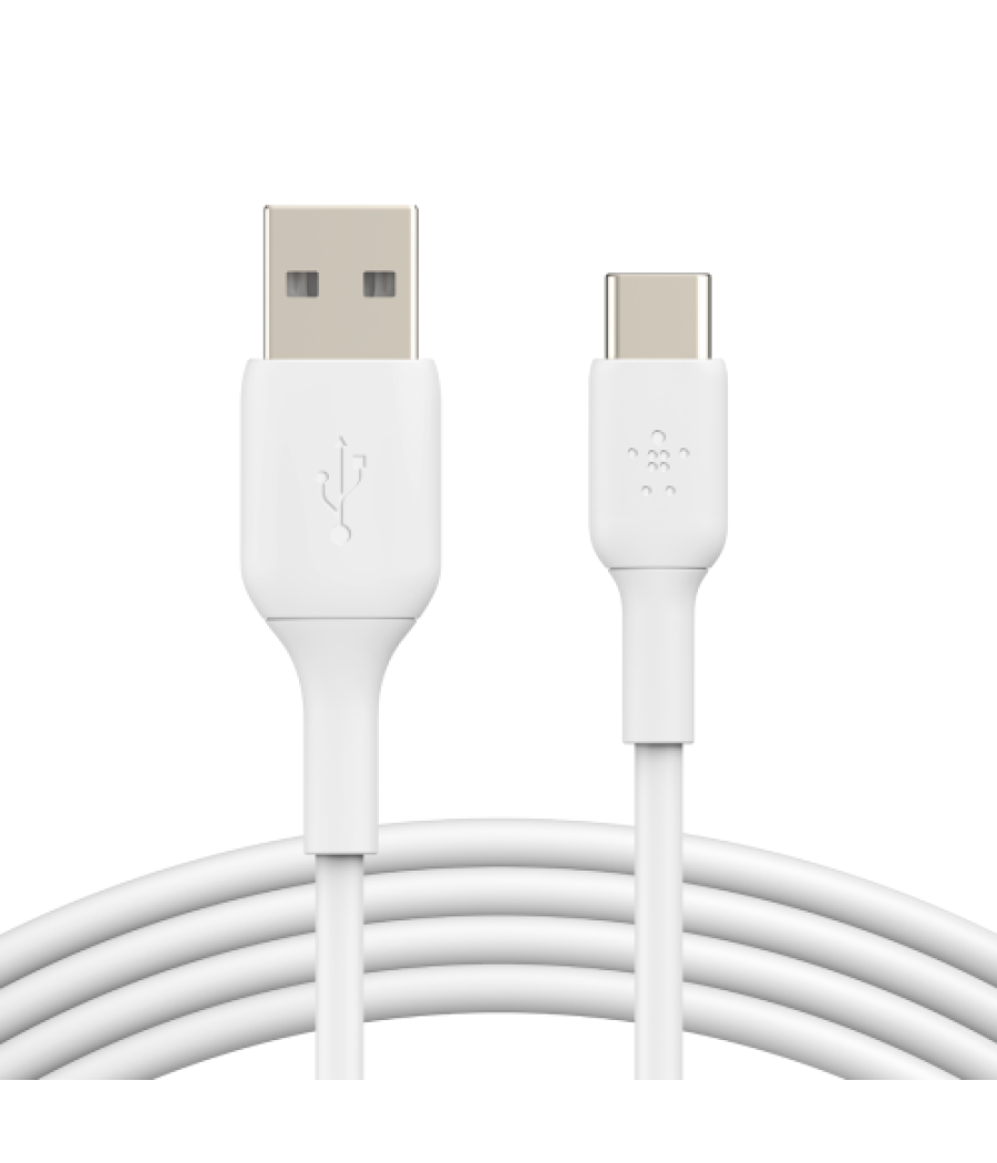 Belkin boostcharge cable usb 1 m usb a usb c blanco