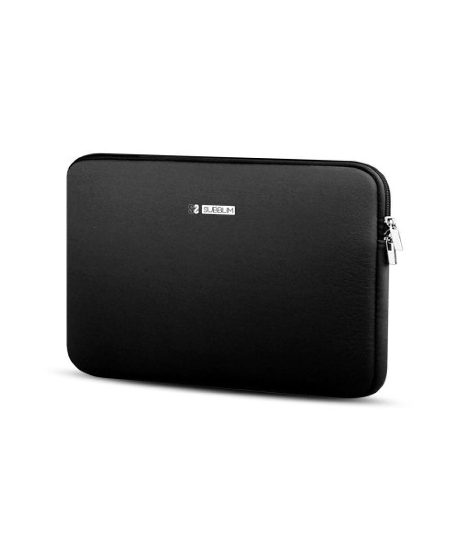 Subblim business laptop sleeve neoprene 15,6" black