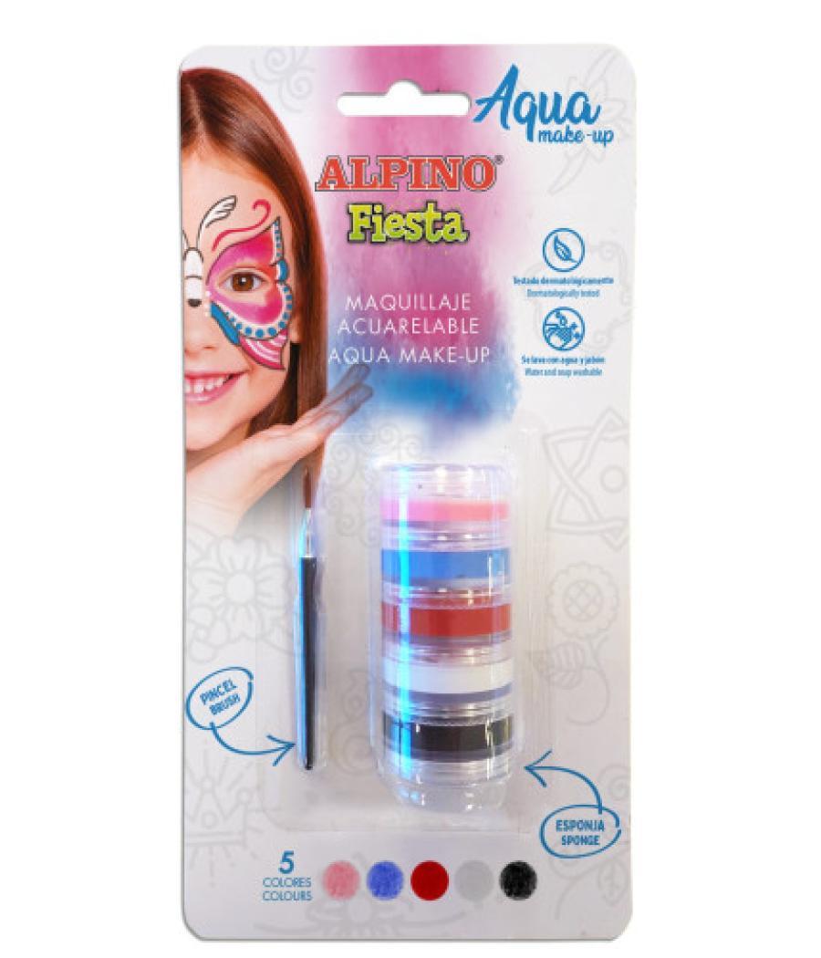 Blíster botes maquillaje acuarelable alpino dl000621