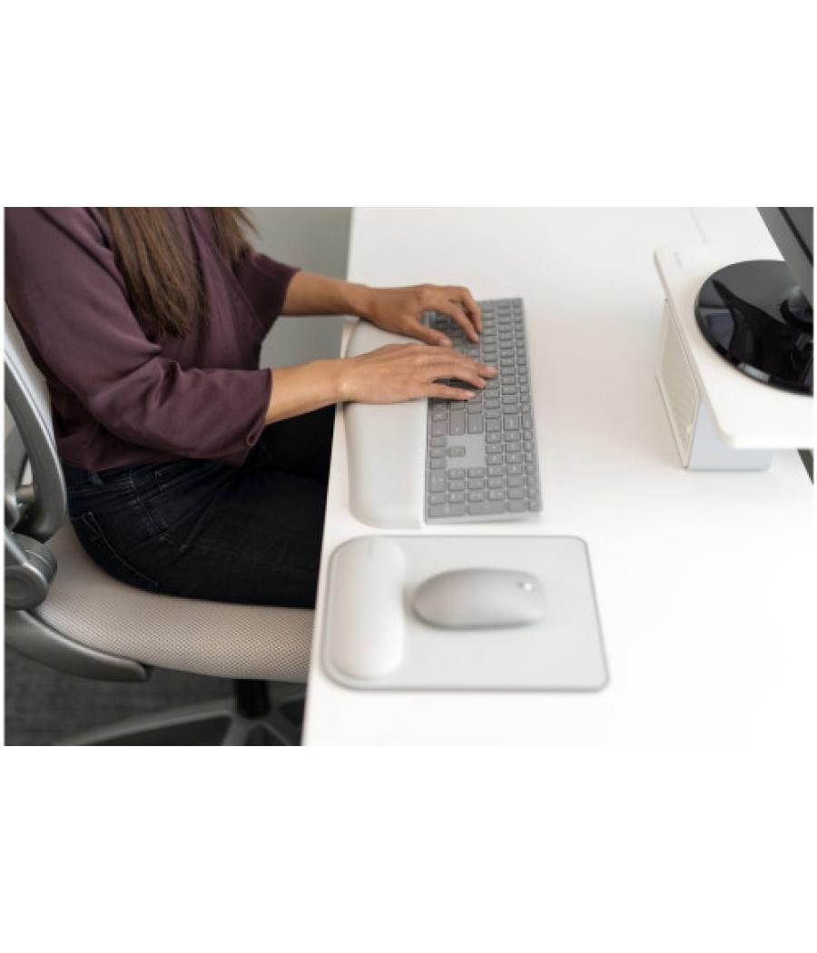 Reposamuñecas ergosoft gris para teclados slim kensington k50434eu