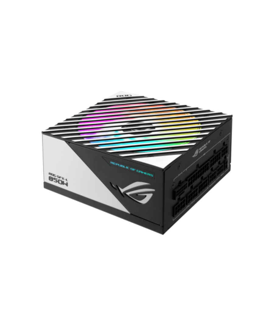 Asus rog loki sfx-l 850w platinum unidad de fuente de alimentación 24-pin atx negro, plata