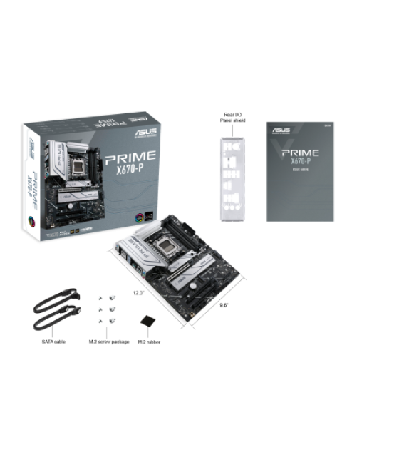 Asus prime x670-p amd x670 socket am5 atx