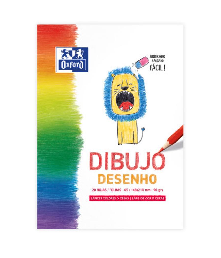 Kit kids1 blocs dibujo+bloc acuarela/tempera+estuche kangoo+temperas oxford 400169566