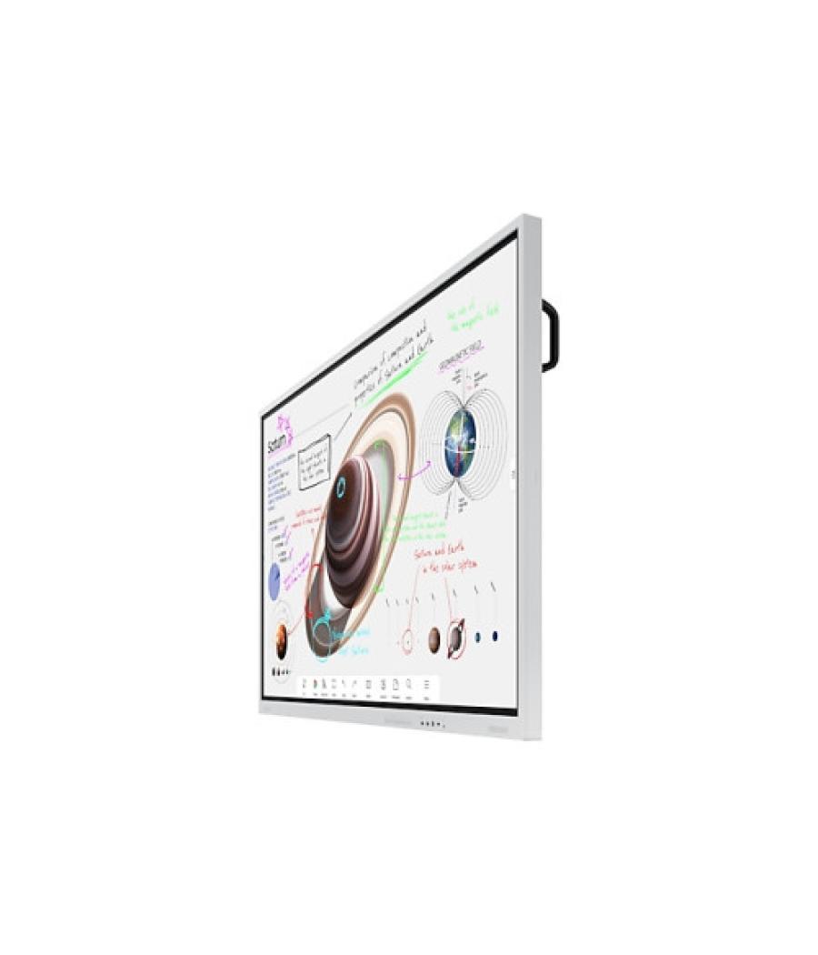 Samsung monitor tactil 4k 85" (wm85b) (flip 2.0) /60hz d-led blu /3840x2160 / uso 16/7 / 350 cd / usb-c / tizen 6.5 / mm (lh85wm
