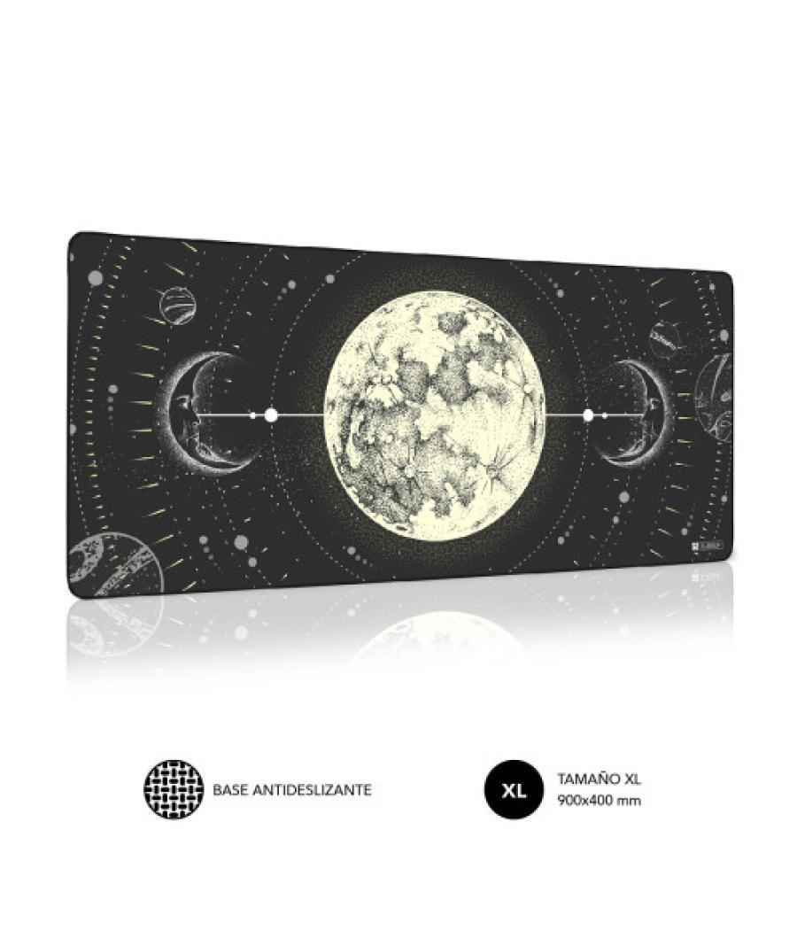 Subblim alfombrilla ratón lunar xl mouse pad 900x400x3