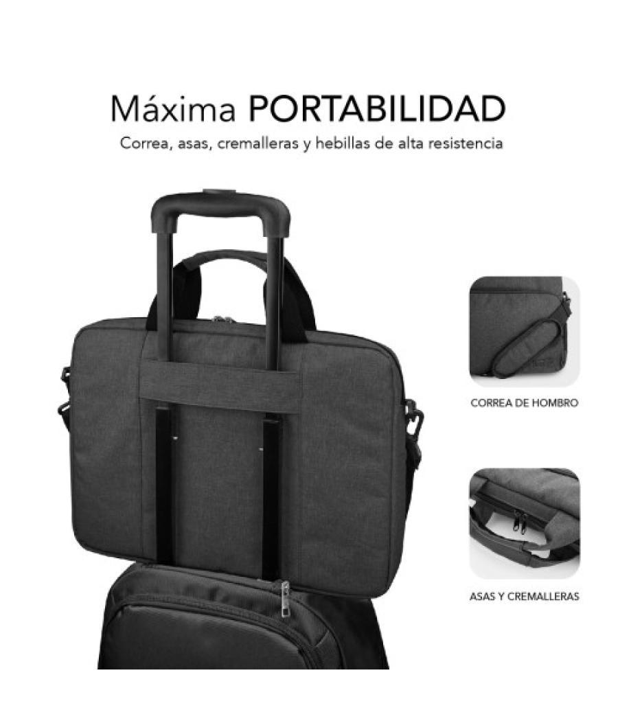 Air padding laptop bag 15,6" dark grey