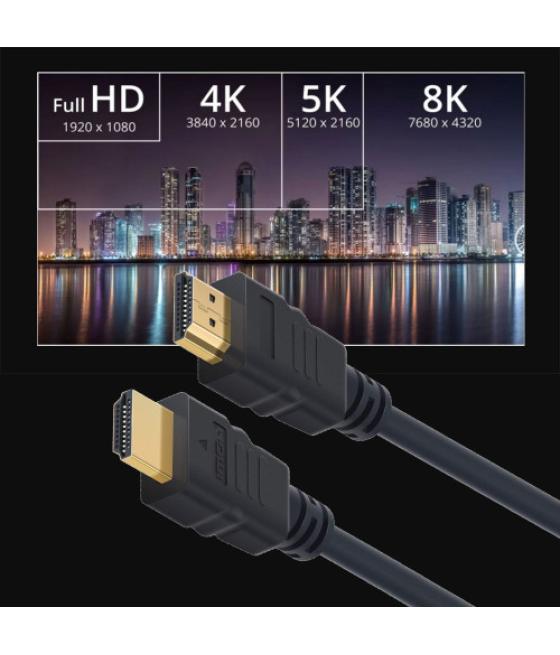 Ewent ec1321 cable hdmi 1,8 m hdmi tipo a (estándar) negro