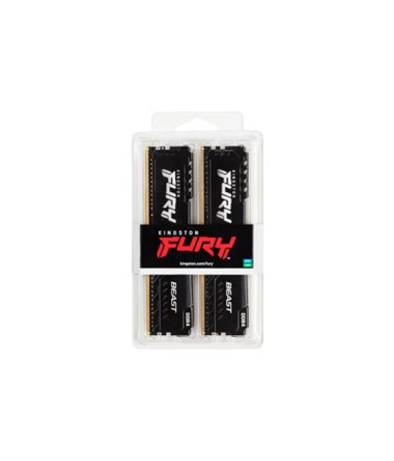 Kingston technology fury beast módulo de memoria 32 gb 2 x 16 gb ddr4 3200 mhz