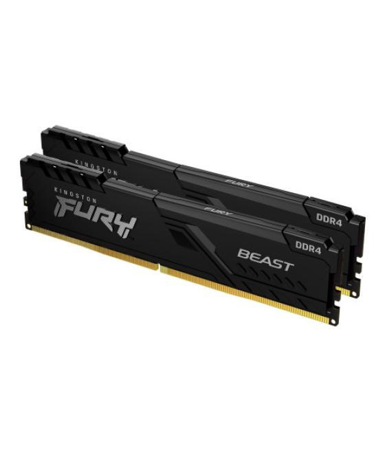 Kingston technology fury beast módulo de memoria 32 gb 2 x 16 gb ddr4 3200 mhz