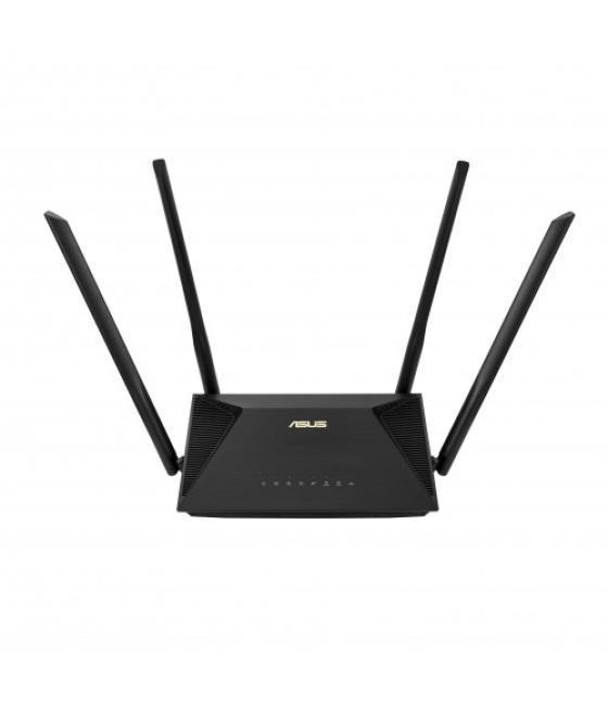 Asus rt-ax53u router inalámbrico gigabit ethernet doble banda (2,4 ghz / 5 ghz) 3g 4g negro
