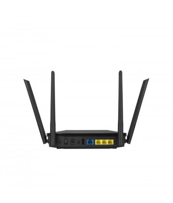 Asus rt-ax53u router inalámbrico gigabit ethernet doble banda (2,4 ghz / 5 ghz) 3g 4g negro