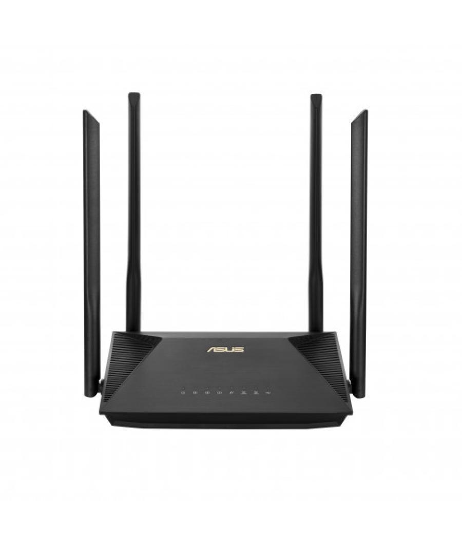 Asus rt-ax53u router inalámbrico gigabit ethernet doble banda (2,4 ghz / 5 ghz) 3g 4g negro