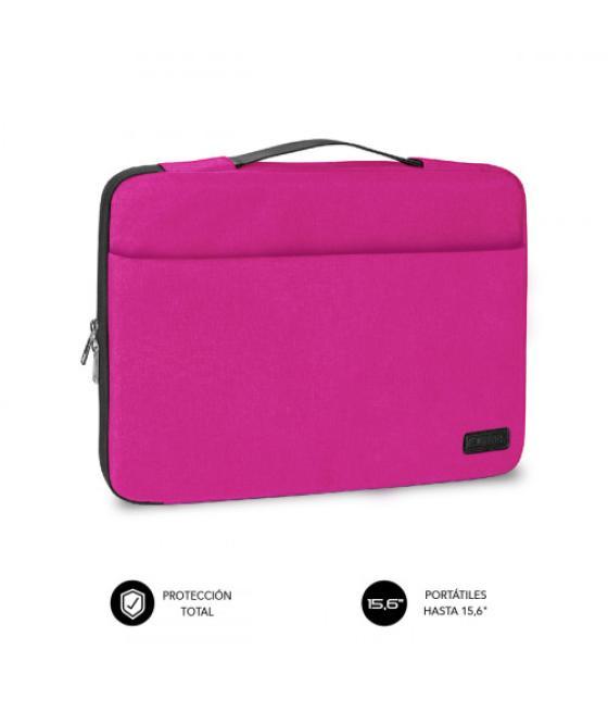 Subblim funda ordenador elegant laptop sleeve 15,6" pink