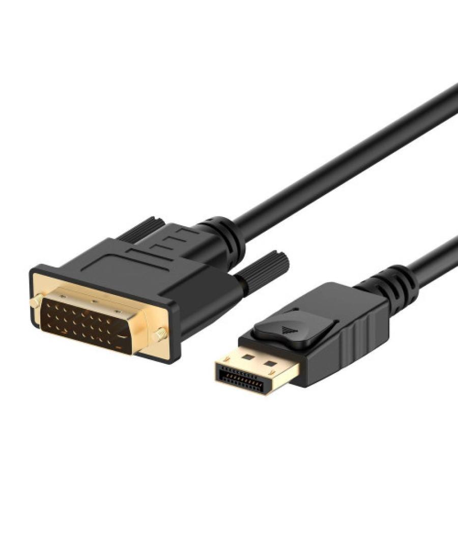 Ewent ec1441 adaptador de cable de vídeo 1,8 m displayport dvi-d negro