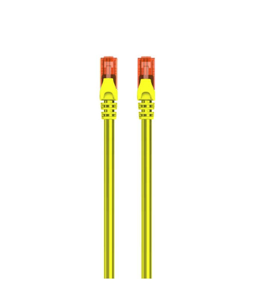 Ewent im1011 cable de red amarillo 1 m cat6 u/utp (utp)