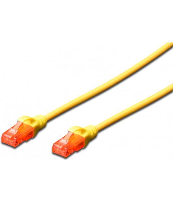 Ewent ew-6u-050 cable de red amarillo 5 m cat6 u/utp (utp)