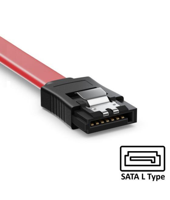 Ewent ec1512 cable de sata 0,7 m sata 7-pin negro, rojo