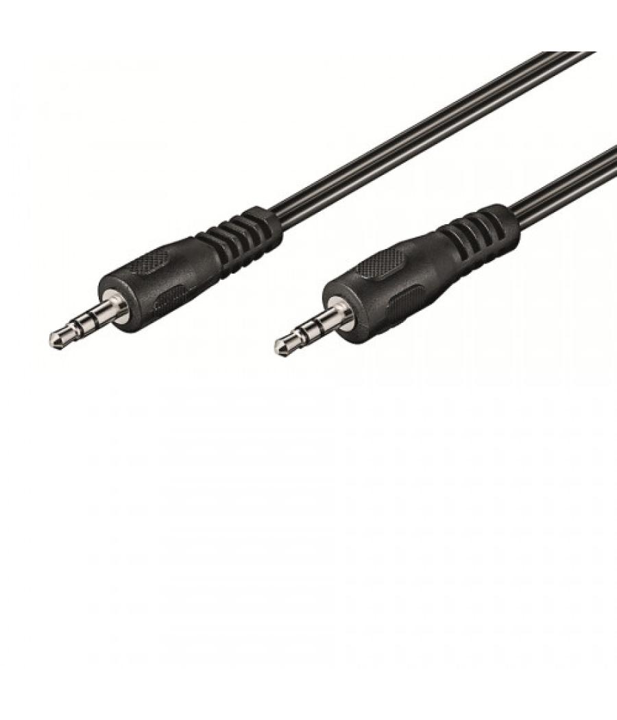 Ewent ew-220101-050-n-p cable de audio 5 m 3,5mm negro
