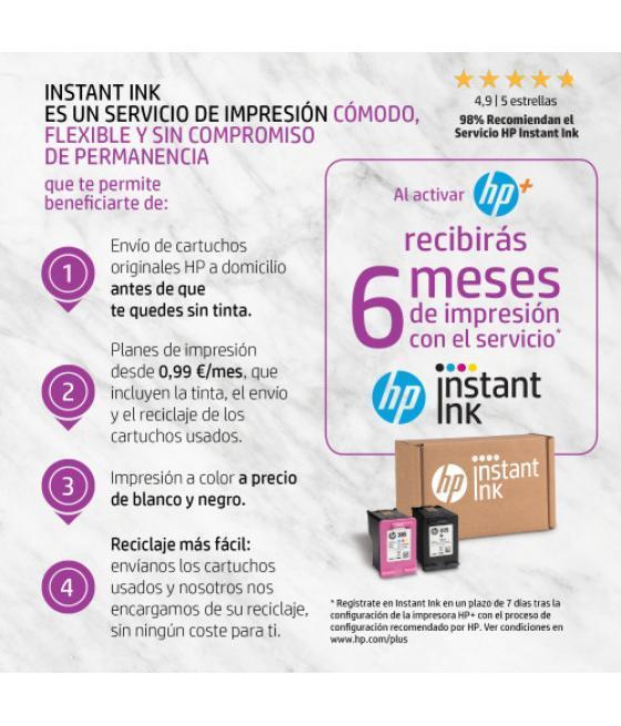 Hp officejet pro 9022e inyección de tinta a4 4800 x 1200 dpi 24 ppm wifi