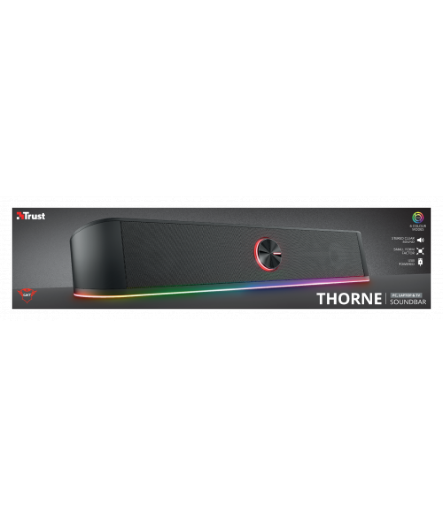 Trust gxt 619 thorne negro 2.0 canales 6 w