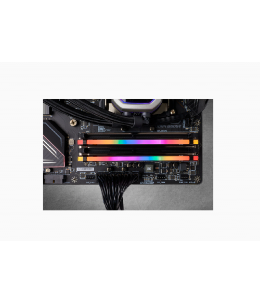 Corsair vengeance rgb pro módulo de memoria 32 gb 2 x 16 gb ddr4 3200 mhz