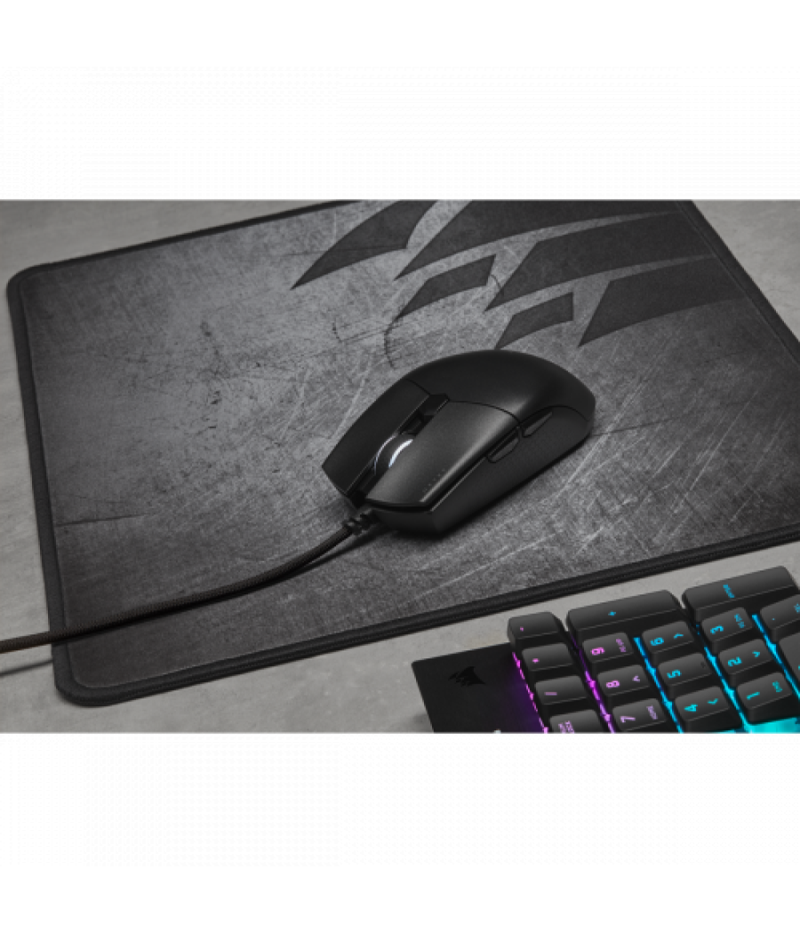 Corsair katar pro xt ratón ambidextro usb tipo a óptico 18000 dpi