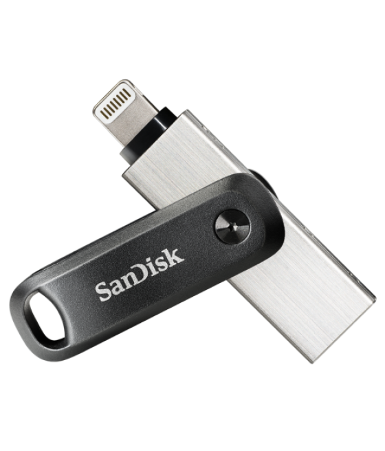 Sandisk sdix60n-256g-gn6ne unidad flash usb 256 gb 3.2 gen 1 (3.1 gen 1) gris, plata