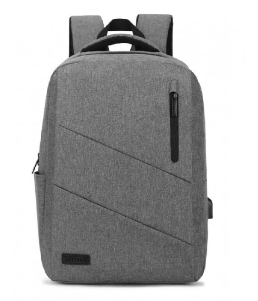 Subblim city backpack maletines para portátil 39,6 cm (15.6") mochila gris