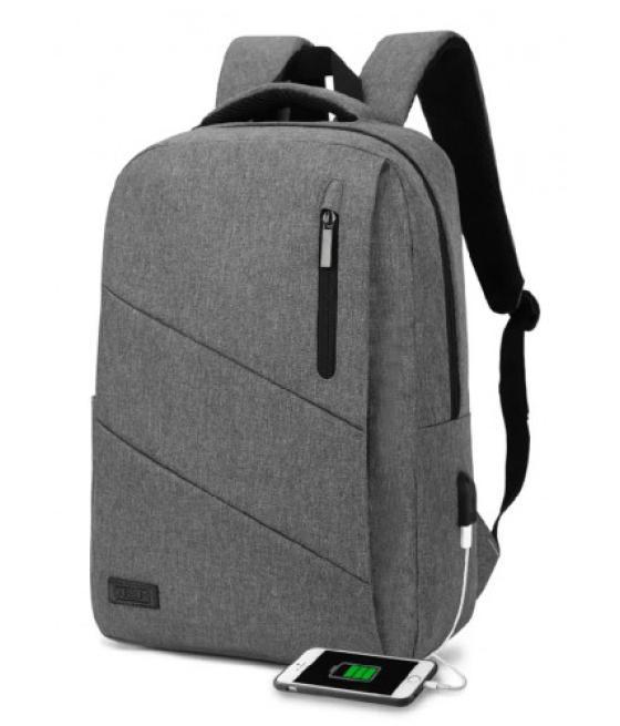 Subblim city backpack maletines para portátil 39,6 cm (15.6") mochila gris