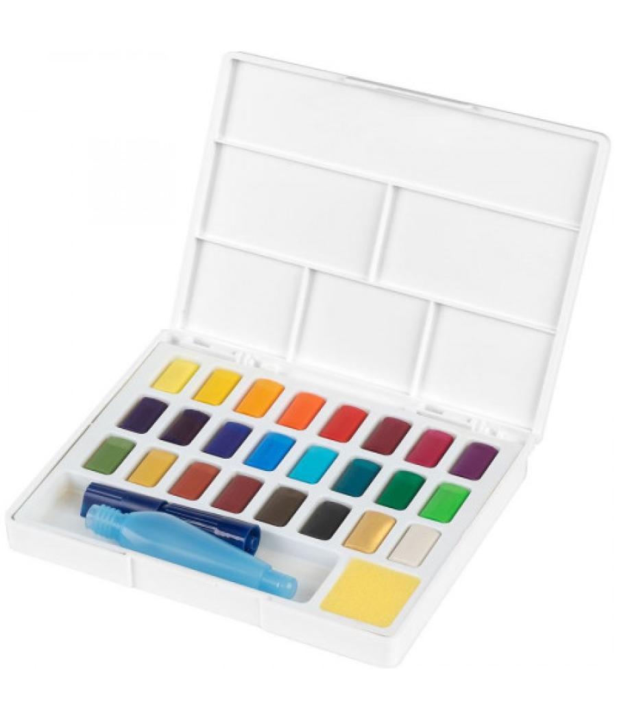 Estuche con 24 acuarelas creative studio. faber castell 169724