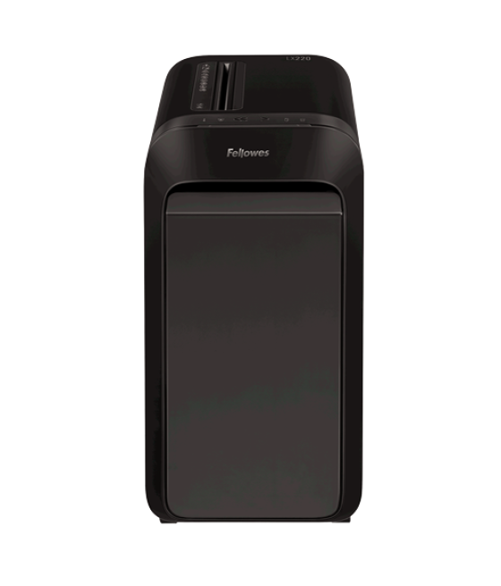 Destructora fellowes lx-220 minicorte negra fellowes 5502601