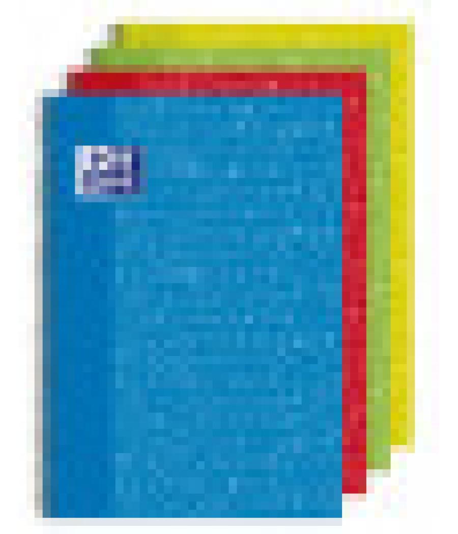 Cuaderno tapa extradura write&erase fº 80h 4x4 - lengua - surtido oxford 400136930